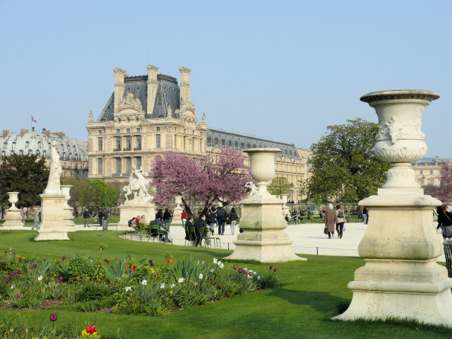 photos de mariage paris jardin des Tuileries