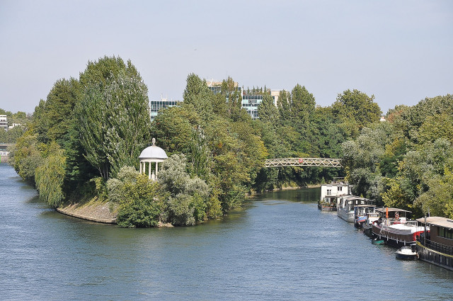 photos de mariage à Levallois-Perret l'ile de la jatte