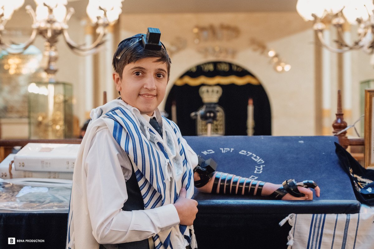 Photographies de Bar Mitzvah de Clément à synagogue Céline Robert, Vincennes