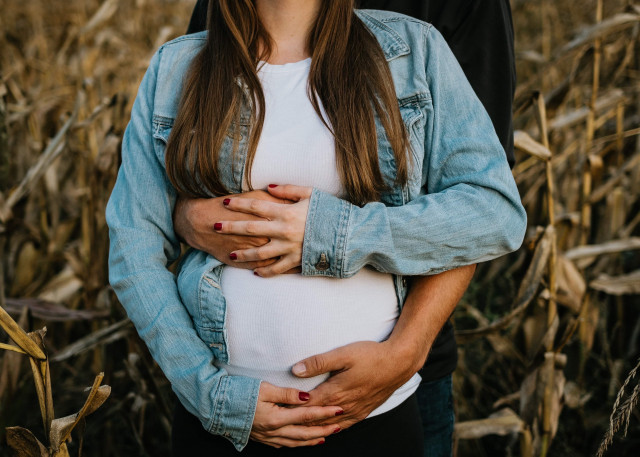 photo de grossesse et de naissance