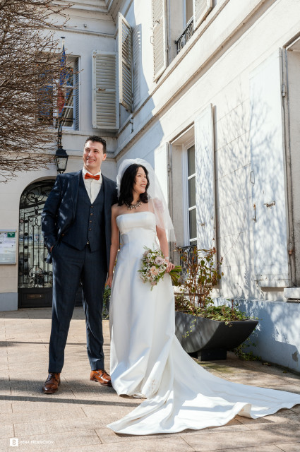 Séance photo mariage Bougival ile de France