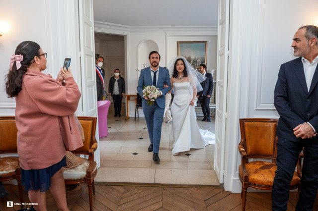 Séance photo mariage Bougival ile de France