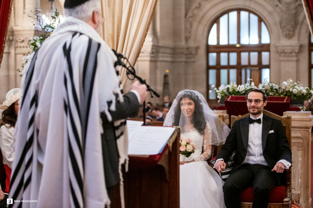 photographe mariage juif synagogue de la victoire