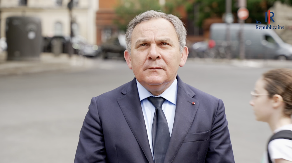 Réalisation d'une vidéo pour les législatives 2022 : Discours de Francis SZPINER, maire du 16ème arrondissement de Paris