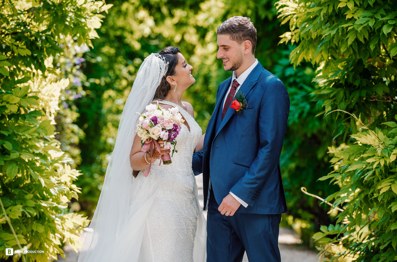 Ensemble robe de cérémonie naissance à traine, Rose - Sourire et