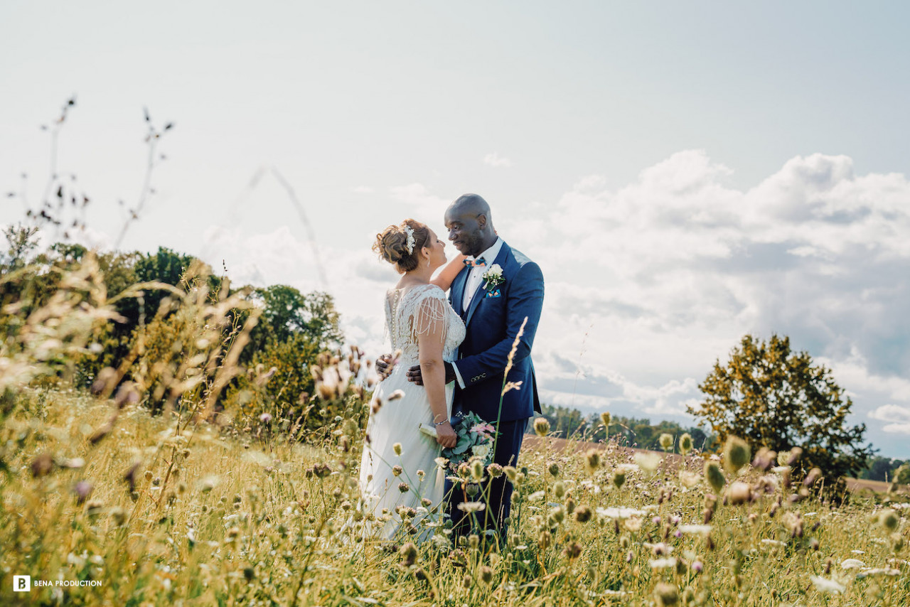 Le gracieux mariage champêtre de Sabrina et Leprince à Courbevoie et au Domaine de la Mazure à Jouarre