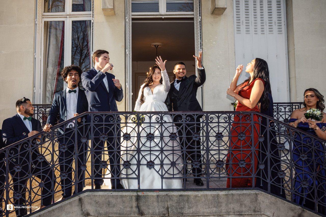 Rachel et Junior se sont mariés un beau jour de février au VIP Paris Yacht Club